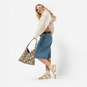 H&H Snake Print Shoulder Bag