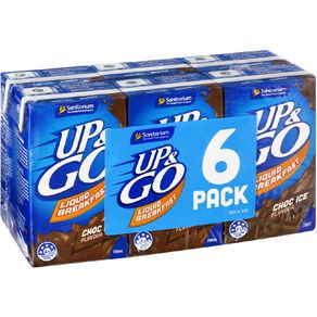Up & Go Chocolate Ice 250ml 6 Pack