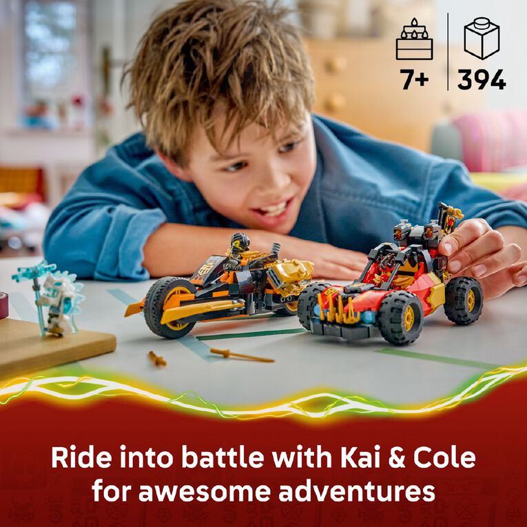 LEGO Ninjago Kai and Coles Combiner Vehicle Adventure 71864, , hi-res