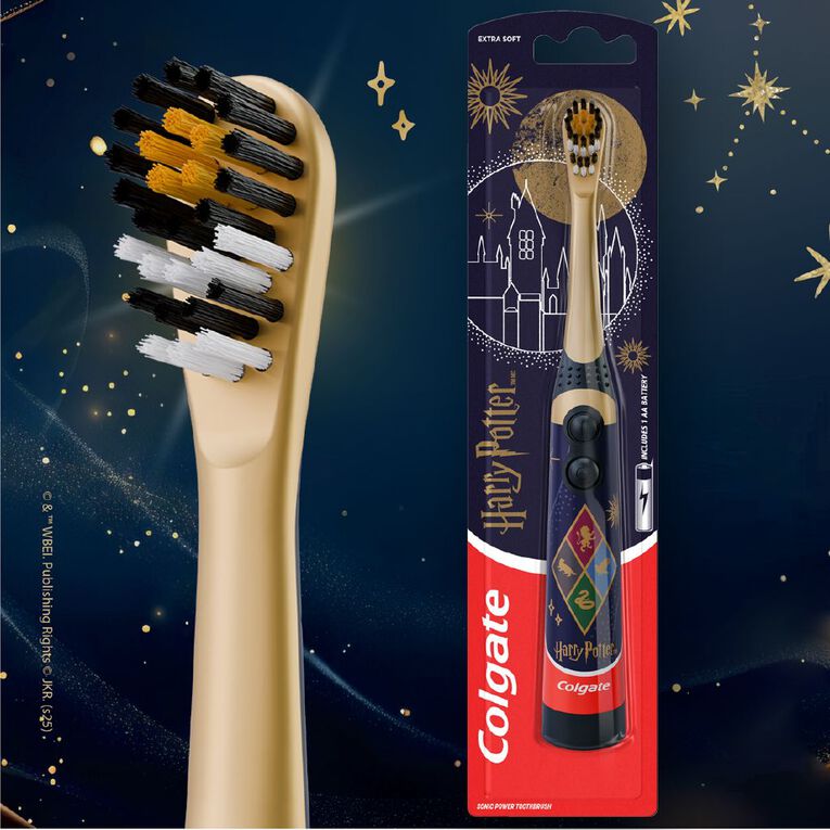 Colgate Harry Potter Kids' Battery Powered Toothbrush, , hi-res