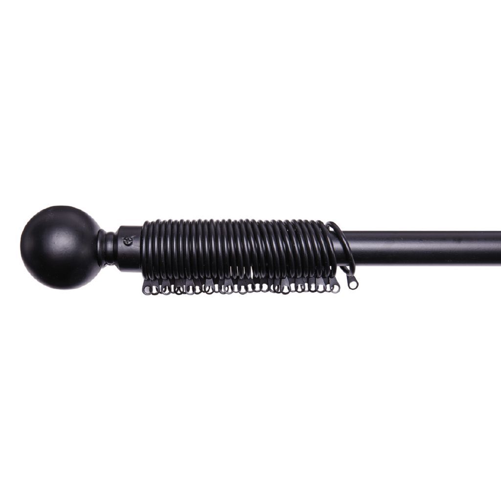 curtain rods black