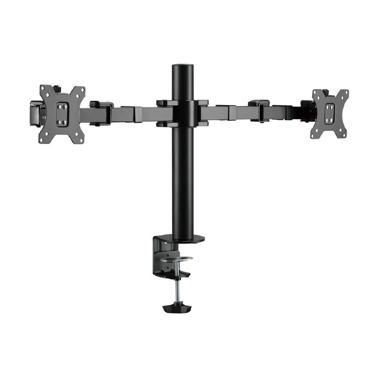 Bracom Dual Monitor Steel Articulating Monitor Arm Black, , hi-res