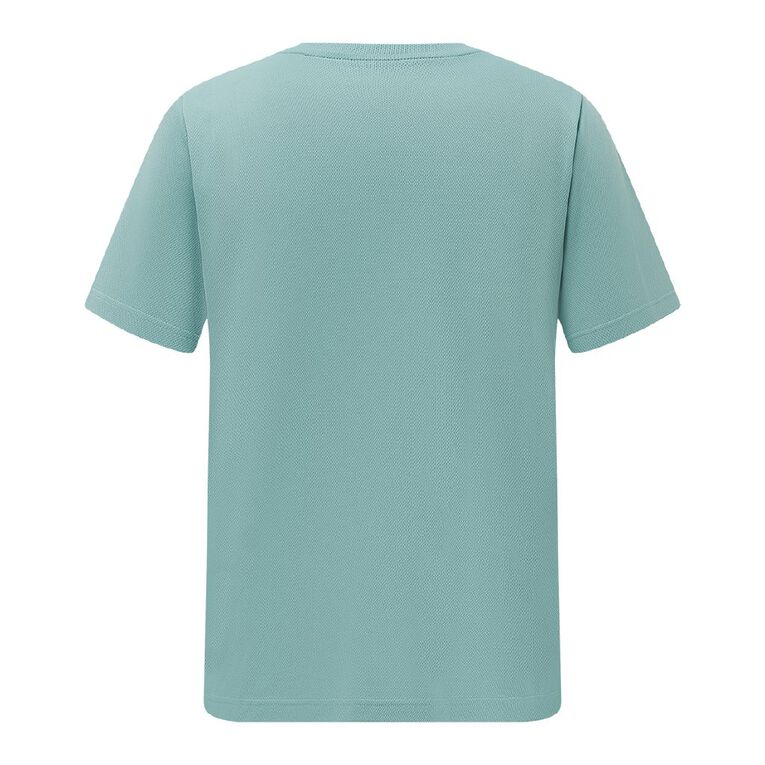 Active Intent Men's Cooldry Tee, Blue Light, hi-res