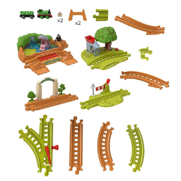 Thomas & Friends Motorised Animal Theme Trackset, , hi-res