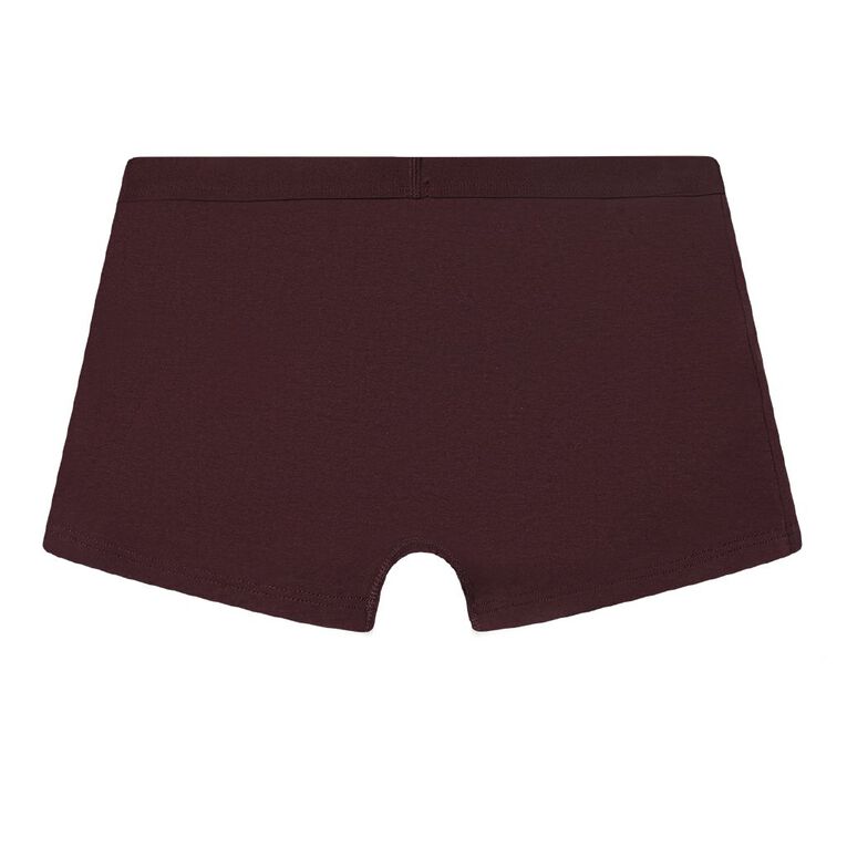 H&H Men's Essential Trunks, Brown Dark, hi-res