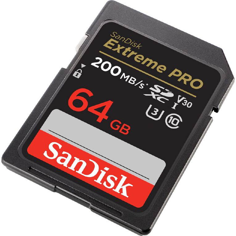Sandisk Extreme Pro 64GB SD Card, , hi-res