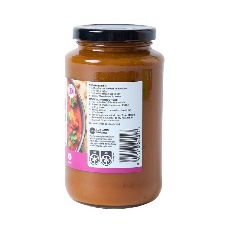 Market Kitchen Tikka Masala Cooking Sauce 500g, , hi-res