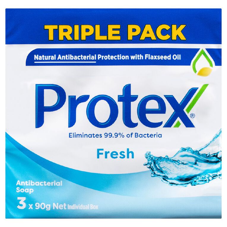 Protex Fresh Bar Soap 3 Pack, , hi-res