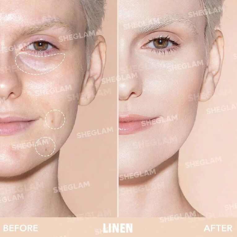 Sheglam Like Magic 12HR Full Coverage Concealer Linen3. 8g, , hi-res