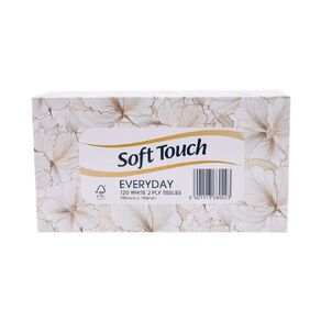 Soft Touch Facial Tissues 2-Ply 120 Pack