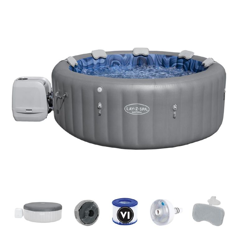 Bestway Santorini Smart Lux Hydrojet Spa, , hi-res