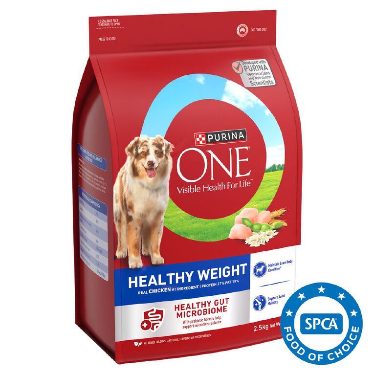 PURINA ONE Adult Healthy Weight Dry Dog Food 2.5kg, , hi-res