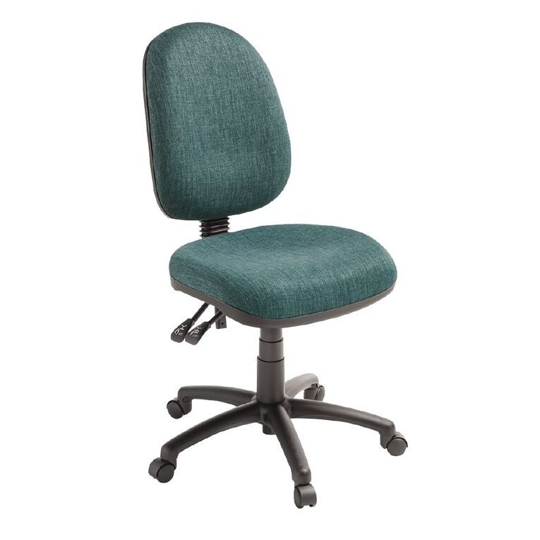 Eden Tag 3 Lever Highback Ergonomic Chair Atlantic, , hi-res