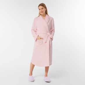H&H Women's Coral Fleece Robe