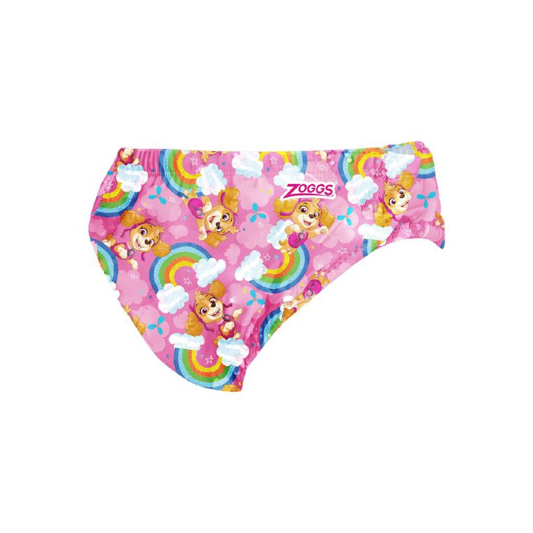 Zoggs Paw Patrol Adjustable Nappy Skye Pink, , hi-res