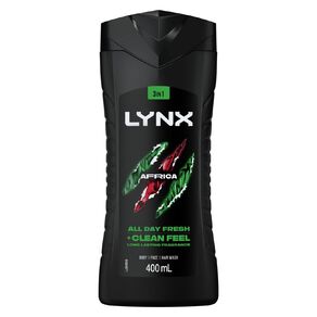 Lynx Africa Body Wash 400ml