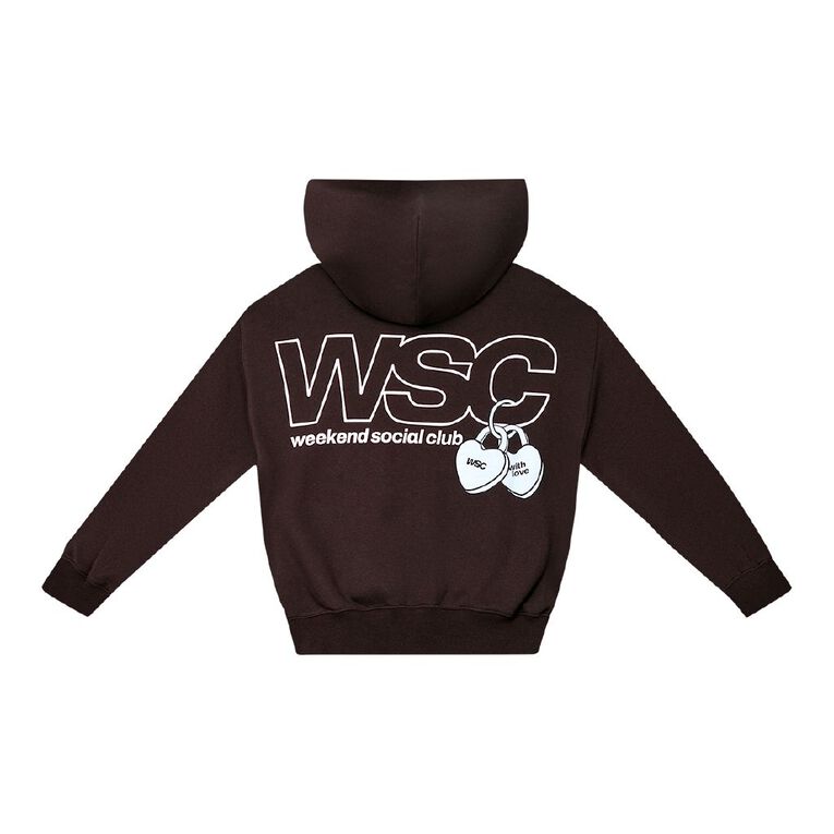 Young Original Weekend Social Club Pullover Hoodie, Brown Dark, hi-res