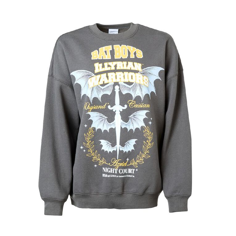 A Court Of Thorns and Roses Women's Sweat, Grey Dark, hi-res