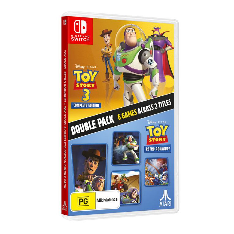 Nintendo Switch Toy Story Retro Roundup & Toy Story 3 Double Pack, , hi-res