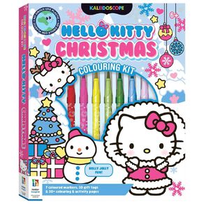Kaleidoscope: Hello Kitty Christmas Colouring Kit