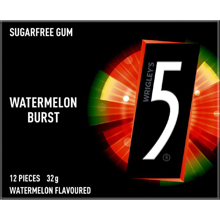 Wrigley 5 5 Gum Watermelon Stick Chewing Gum The Warehouse