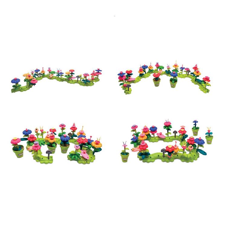 Play Studio Building Blocks Diy Garden 111 Pieces, , hi-res