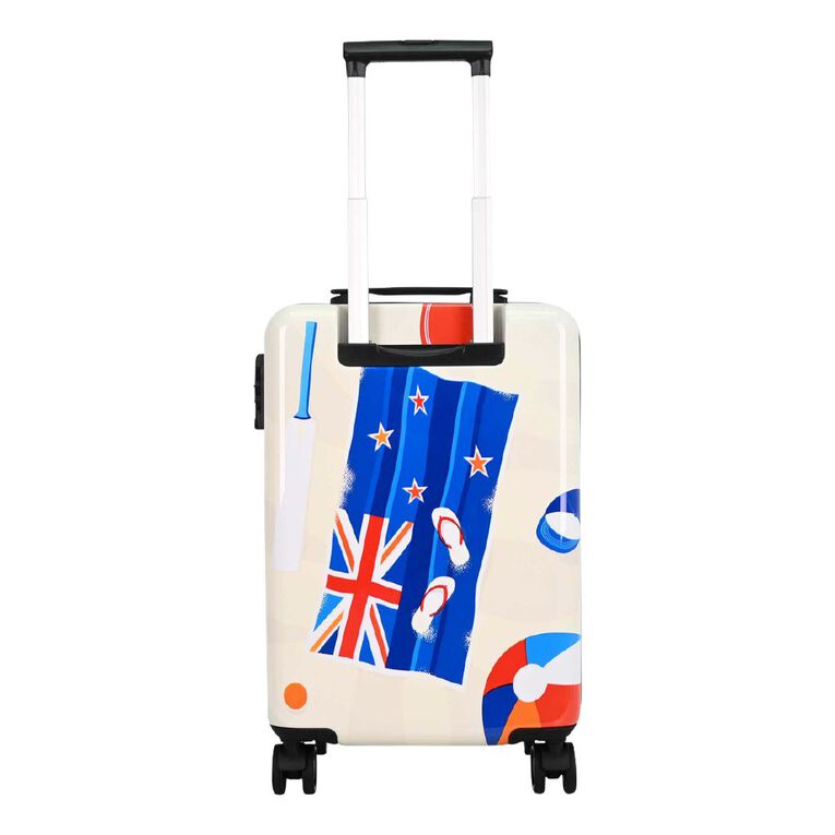 Glenn Jones 56cm Hard Side Carry On Suitcase New Zealand Flag, , hi-res