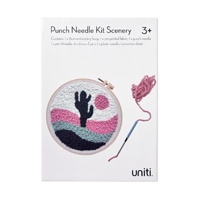 Uniti Punch Needle Kit Scenery, , hi-res