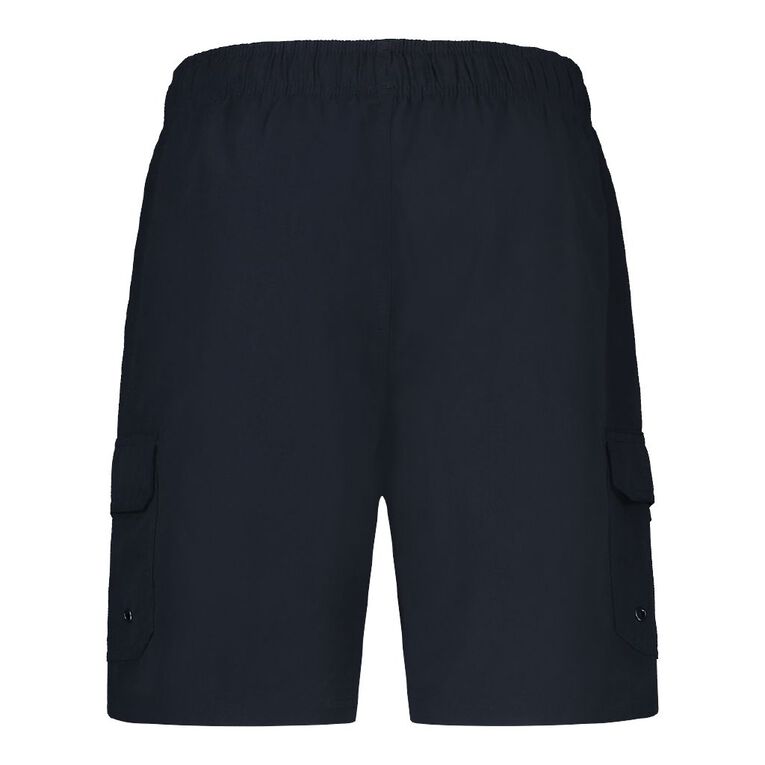 H&H Men's Cargo Swim Short, Navy, hi-res