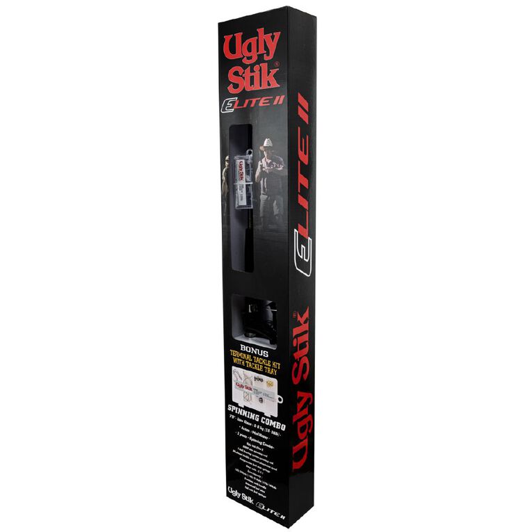 Ugly Stik Ugly Stik Elite II Boxed Spinning Combo 7FT 2 Piece, , hi-res