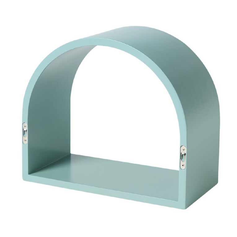 Living & Co Arch Cubby Shelf Sage, , hi-res