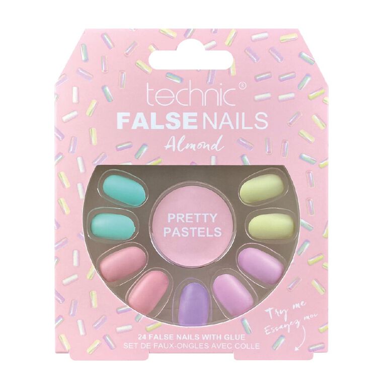 Technic False Nails Pretty Pastel, , hi-res