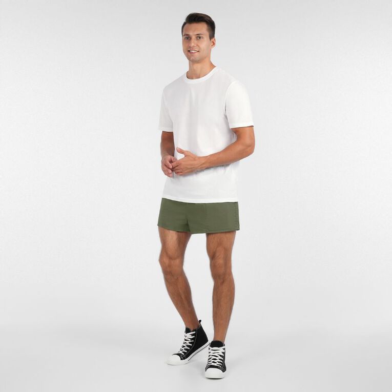 H&H Men's Rugger Shorts, Green Dark, hi-res