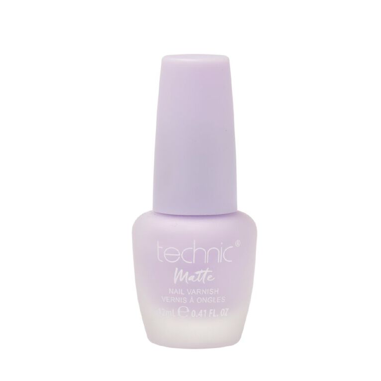 Technic Nail Varnish Matte Lavender, , hi-res