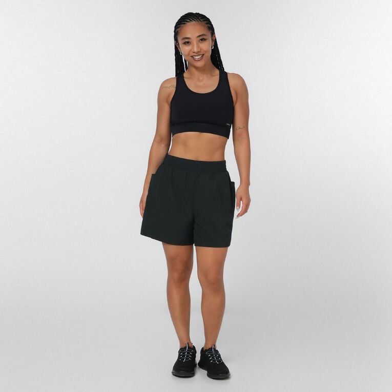 Active Intent Women's Loose Fit Training Shorts, Black, hi-res