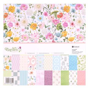 Rosie's Studio Garden Party Designer Paper Pack 12in x 12in 20 Sheet