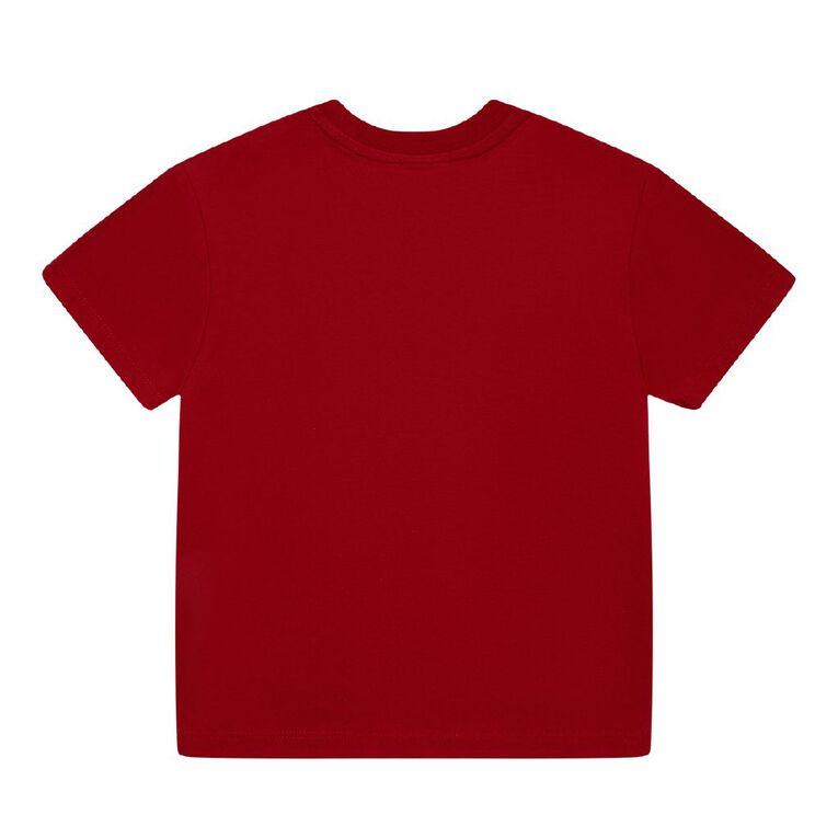 Spider-Man Preschool Printed Relaxed Tee, Red Mid, hi-res