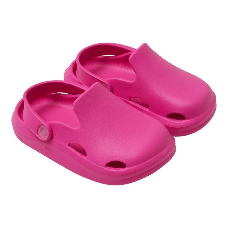 Young Original Junior Kids' New Frog Shoes, Pink, hi-res