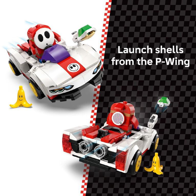 LEGO Super Mario Mario Kart Shy Guy & P-Wing 72045, , hi-res