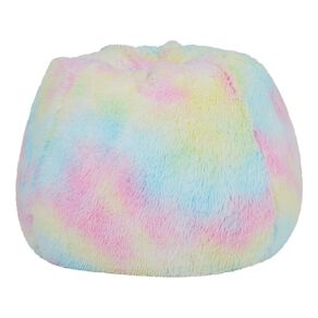 Living & Co Unicorn Faux Fur Bean Bag Multi Coloured