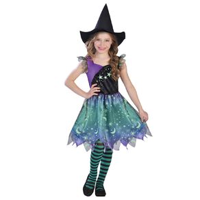Scarehouse Glow Witch Costume 8-10 Years