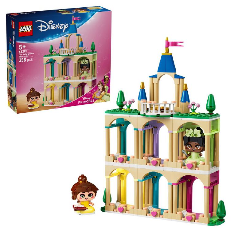 LEGO Disney Princess Mini Belle & Tiana with Castle 43291, , hi-res