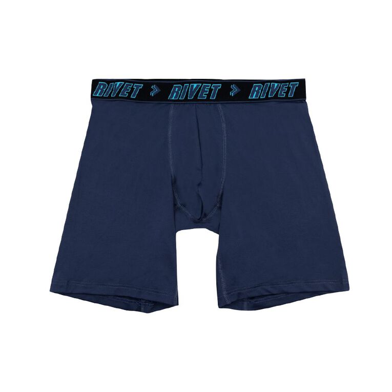 Rivet Men's X-Cel Sports Trunks, Blue, hi-res