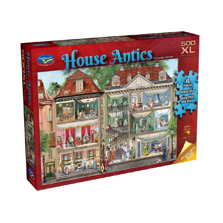 House Antics 500 Piece XL Puzzle Assorted, , hi-res