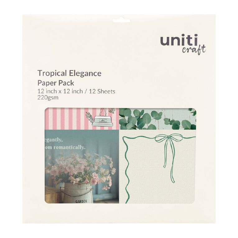 Uniti Tropical Elegance Paper Pack, , hi-res