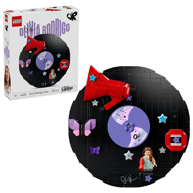LEGO Editions Music Olivia Rodrigo's Vinyl 43028, , hi-res