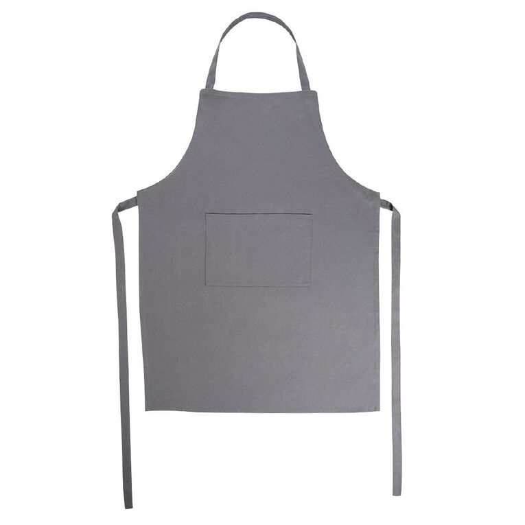 Living & Co Apron Charcoal/Grey, , hi-res