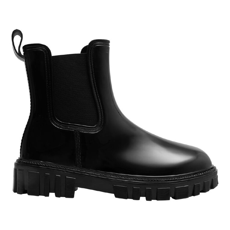 H&H Women's Ollie Gumboots, Black, hi-res