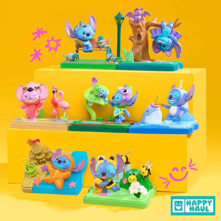 Stitch Goes Wild Collectible Figures Blind Boxes Assorted, , hi-res