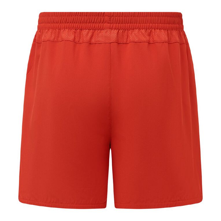 Active Intent Men's 5 Inch Training Shorts, Red Mid, hi-res